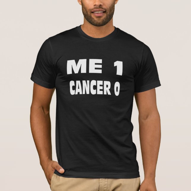 T-shirt Sobrevivente do cancer (Frente)