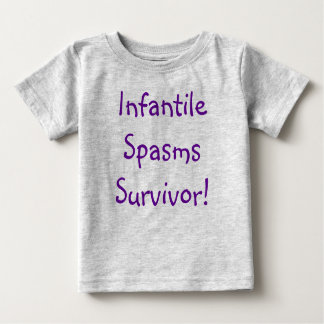 T-shirt Sobrevivente infantil dos espasmos!