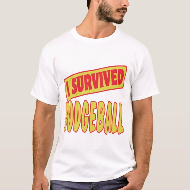 T-SHIRT SOBREVIVI DODGEBALL (Frente)