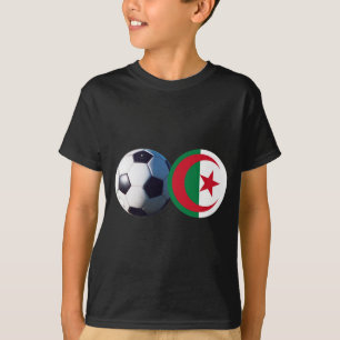 T-shirt Soccer Ball Argélia Flag2 MUSEUM Zazzle