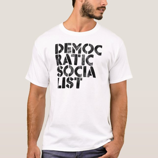 T-shirt Socialista Democrática (Frente)