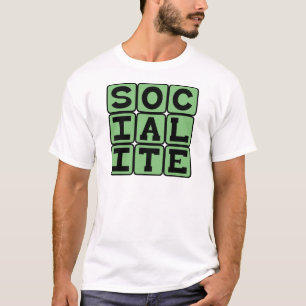 T-shirt Socialite, Freqüentador de Festas