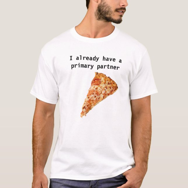 T-shirt sócio da pizza (Frente)
