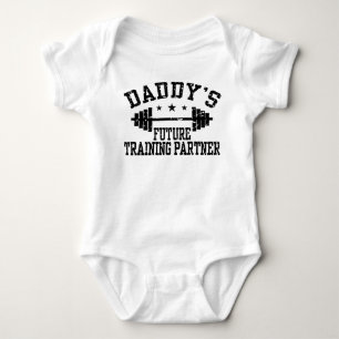 T-shirt Sócio futuro do treinamento do pai