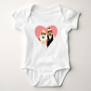 T-shirt Sock Monkey Wedding