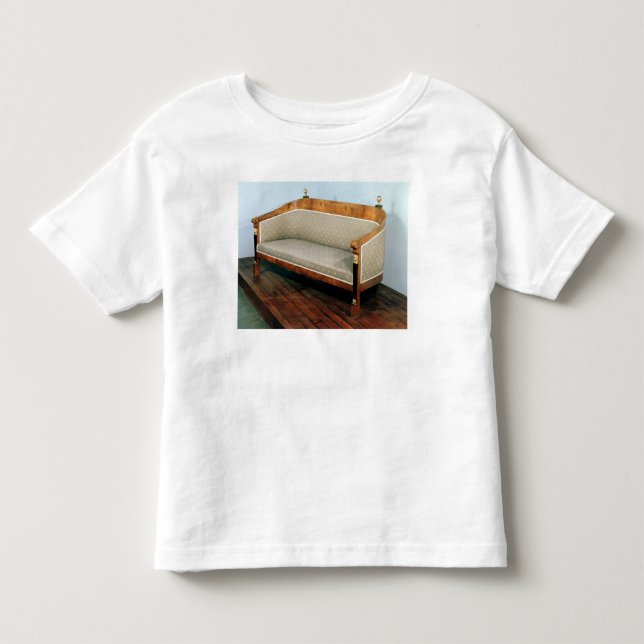 T-shirt Sofá, estilo de Biedermeier, c.1820 (Frente)