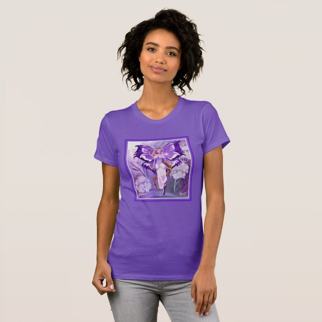 T-Shirt Solar Roxo (Frente Completa)