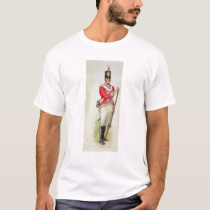 T-shirt Soldado britânico em épocas de Napoleão