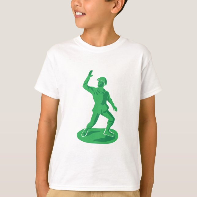 T-shirt Soldado de brinquedo (Frente)