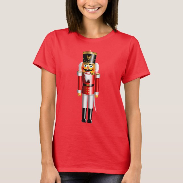 T-shirt Soldado do Nutcracker do Xmas (Frente)