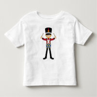 Soldado do Nutcracker que joga o T dos cilindros