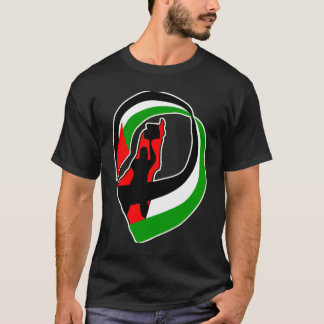 T-shirt solidariedade de Palestina