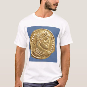 T-shirt Solidus de juliano a apostata drapejada