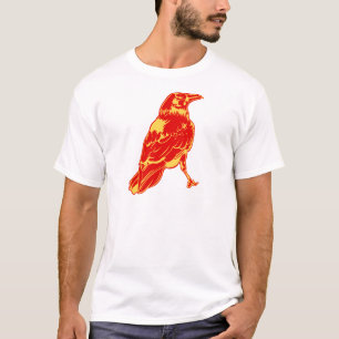 T-shirt solitário artístico urbano da ilustraç
