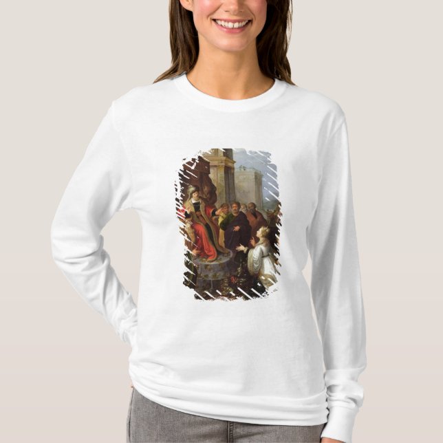 T-shirt Solomon e a rainha de Sheba (Frente)