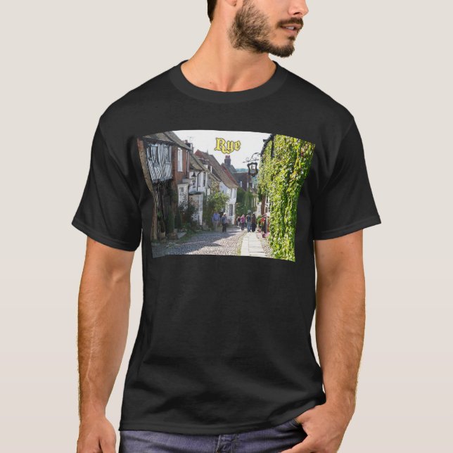 T-shirt Solte a sua imaginação! Rye England (Frente)
