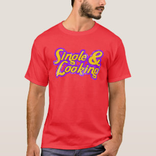 T-shirt Solteiro & vista