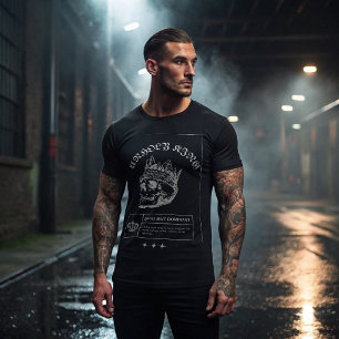 T-Shirt Solto King Skull - Morto Mas Dominante  