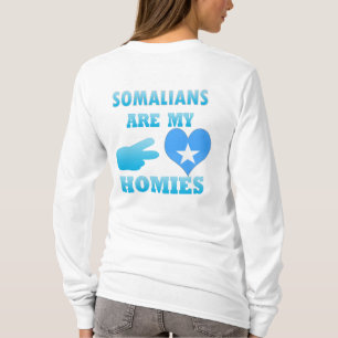 T-shirt Somalis é meu Homies