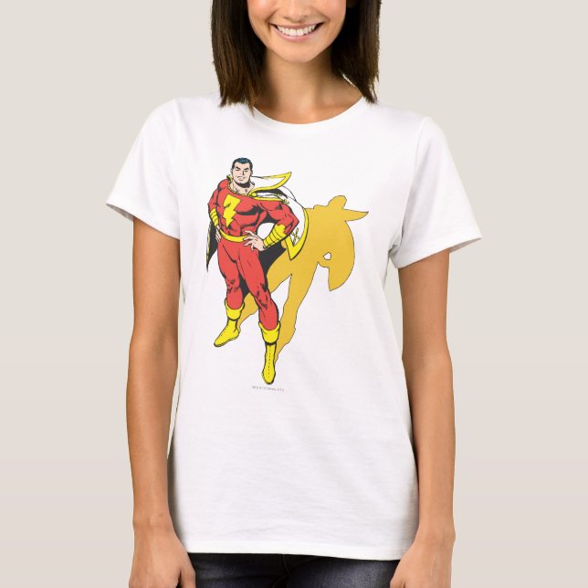 T-shirt Sombra do SHAZAM (Frente)