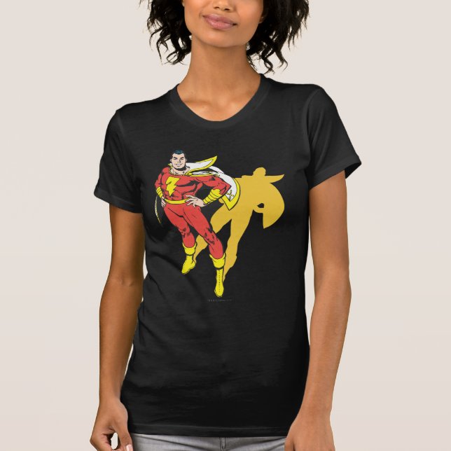T-shirt Sombra do SHAZAM (Frente)