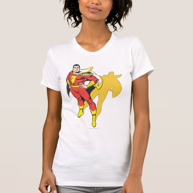 T-shirt Sombra do SHAZAM (Frente)