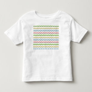 T-shirt Sombra Pastel da Chevron-Gota