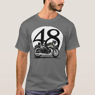 T-shirt Sombra preta de Vincent