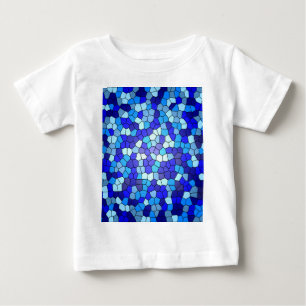 T-shirt Sombras de Vidro Azul Obtidos por Shirley Taylor
