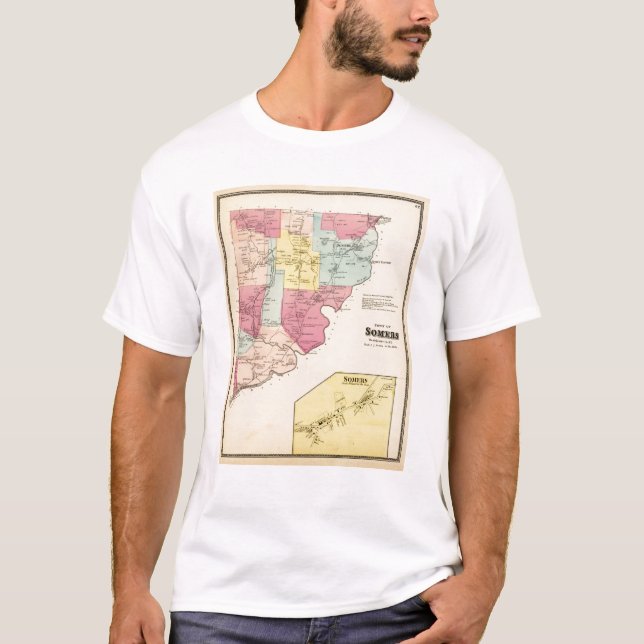 T-shirt Somers, cidade (Frente)