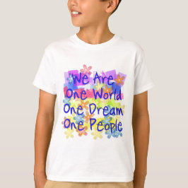 T-shirt Somos Um Mundo