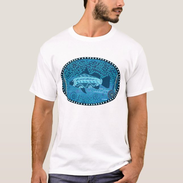 T-shirt Sonho Azul Barramundi (Frente)