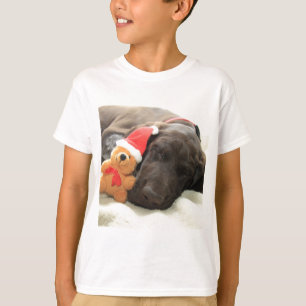 T-shirt Sonho com Papais noeis - Bolinho de Ar Curto Alemã