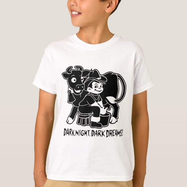 T-shirt Sonhos Escuros Noturnos (Frente)