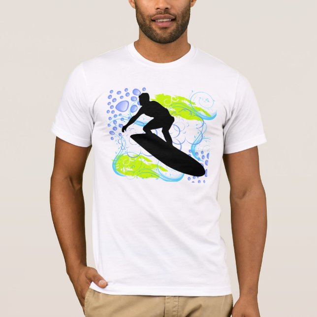 T-shirt Sonhos surfando (Frente)