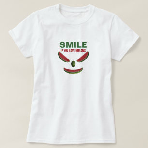T-shirt Sorria Se Você Ama Melões