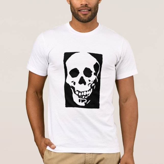 T-shirt Sorrir forçadamente pateta (Frente)
