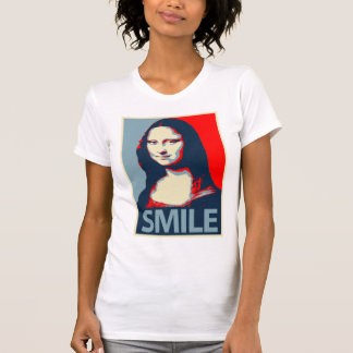 T-shirt Sorriso de Mona Lisa