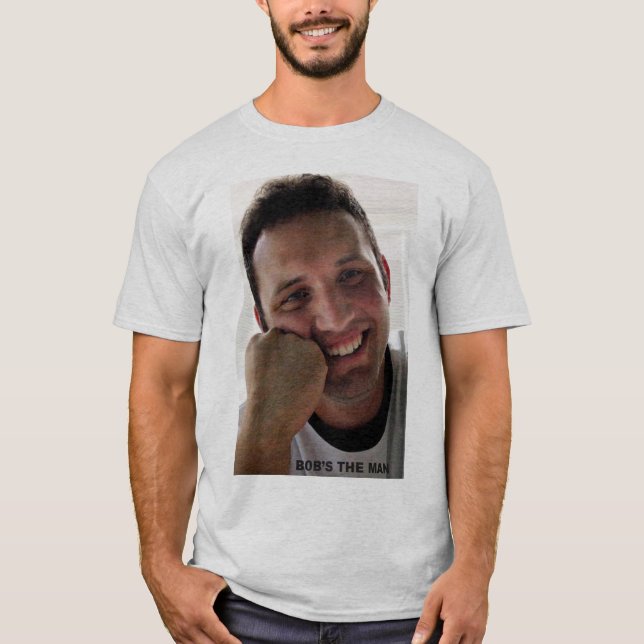 T-shirt sorriso do bobby (Frente)
