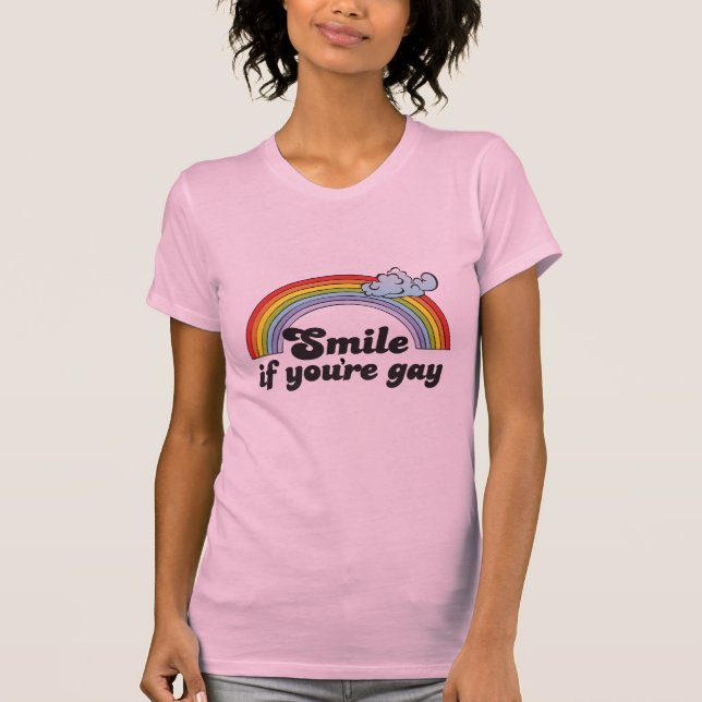 T-shirt SORRISO SE VOCÊ é ALEGRE (Frente)