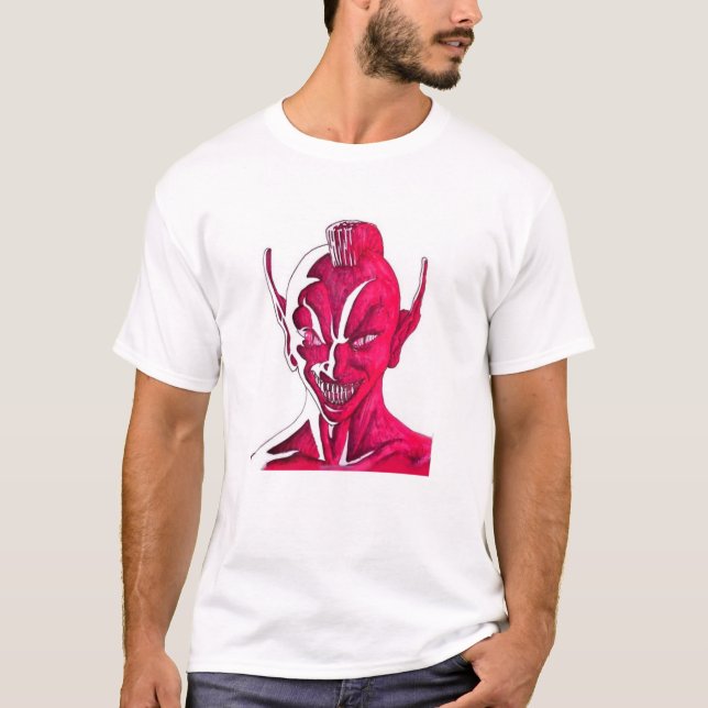 T-shirt Sorriso vermelho (Frente)