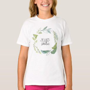 T-shirt Sorrisos finos da planta das ervas II