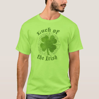 T-shirt Sorte do irlandês