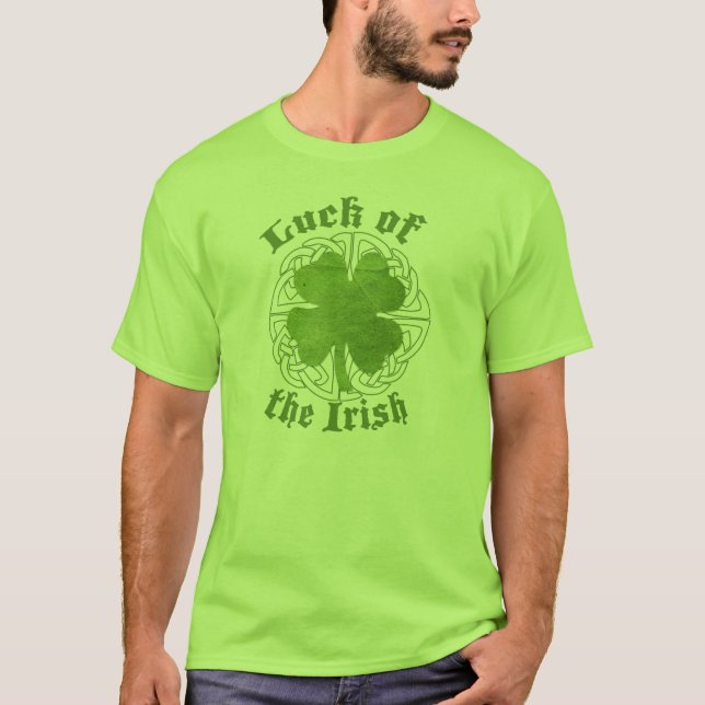 T-shirt Sorte do irlandês (Frente)