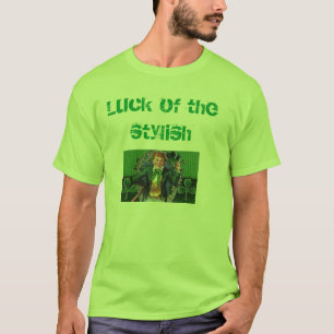 T-shirt "sorte" do T à moda dos homens