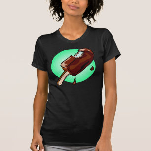 T-shirt Sorvete com cobertura em chocolate