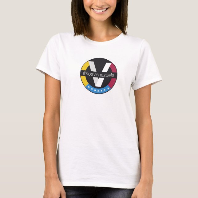 T-SHIRT #SOS VENEZUELA (Frente)