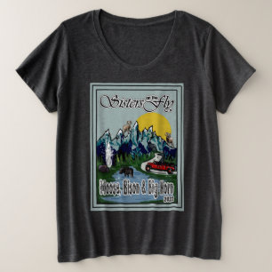T-Shirt SOTF Moose, Bison & Big Horn Plus Tamanho