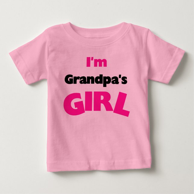 T-shirt Sou a garota do vovô (Frente)