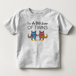 T-shirt Sou a Irmã das Gêmeas.